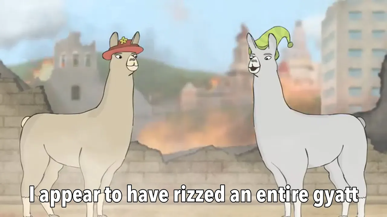 Llamas with Gyatts 3