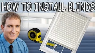 How To Install Cordless Faux Wood Window Blinds