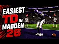 The BEST One Play Touc own in Madden 26 Beats Every Coverage
