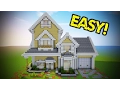 Minecraft - Suburban House Tutorial Minecraft House