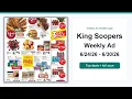 King Soopers Weekly Ad 26 - 26 Best Deals