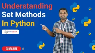 Understanding Set Methods in Python Python Tutorials - 2022 Codegnan