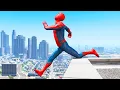 Lagu SPIDERMAN CRAZY JUMPS/FALLS #9 (GTA 5 Spider-Man Fails)