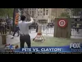Fox News Anchor Hits Man With Axe - Impact Shown