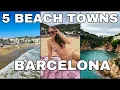 5 Beach Towns NEAR Barcelona - Day Trips