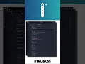 Navigation Sidebar HTML CSS Javascript
