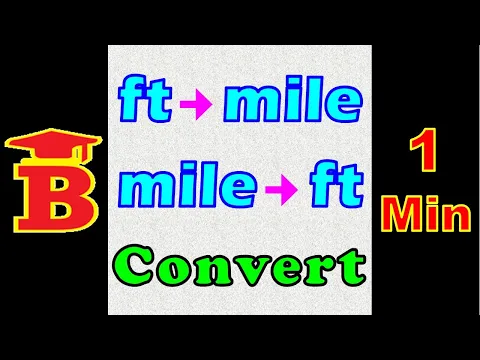 Download MP3 ft to mile, mile to ft Conversion