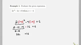 math 082 3 4 evaluating polynomials