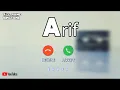 Arif Name Ringtone | Arif Name Status