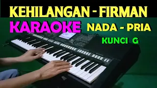 Download FIRMAN KEHILANGAN - KARAOKE NADA  PRIA , HD MP3