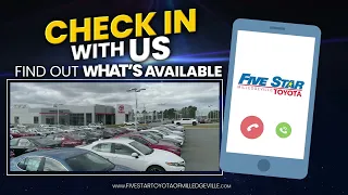 Inventory Is Back at Five Star Toyota of Milledgeville
