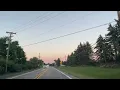 Driving around Canton Michigan