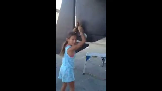 First haul out of our Ferro Sail Boat | Sailing Catalpa