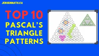 Top 10 Patterns in PASCAL S TRIANGLE