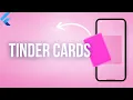 Tinder Style Card Swipe Flutter Tutorial