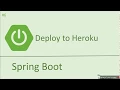 Deploy Spring Boot On Heroku Spring Boot Deployment On Heroku Spring Boot And Heroku