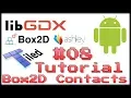 How to make your own 2D game 08 Box2D contacts Java LibGDX Box2D -light Ashley Tiled