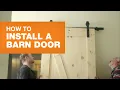 Barn Door Installation How to Install a Barn Door