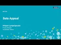 Sets appeal