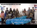 Lagu Sound Check of angklung/PPI-Todai