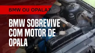 É BMW ou Opala? Nem carrão de luxo resiste à criatividade do brasileiro