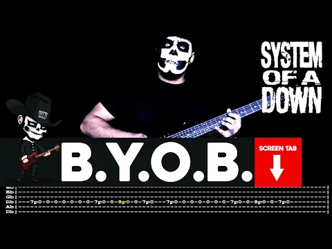 Download MP3 【SYSTEM OF A DOWN】[ B.Y.O.B. ] cover by Masuka | LESSON | GUITAR TAB