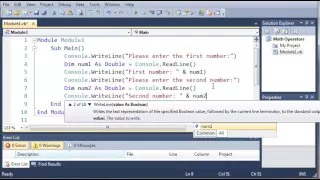 Visual Basic Tutorial 12 Creating A Basic Calculator YouTube