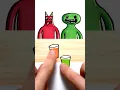 Download Lagu BanBan \u0026 Jumbo Josh glass challenge #gartenofbanban #toonymoonyart #papercraft #animation