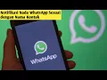 Download Lagu Merubah Nada Pesan WhatsApp Sesuai dengan Nama Kontak Anda