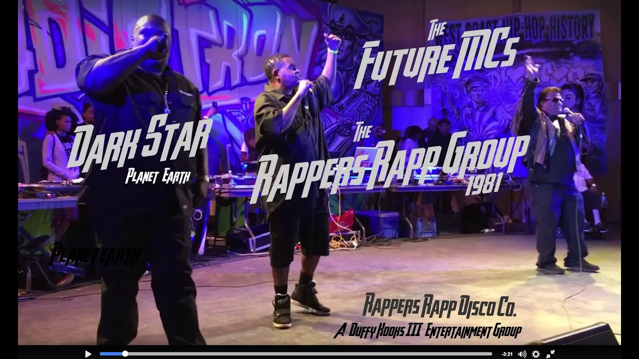 DJ Flash "Presents" Radio Activity Rapp (Let's Jam ) MC Fosty & Lovin' C . Live @ Operation Skid Row