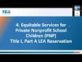 Allocating Funds to Title I Part A Campuses Webinar