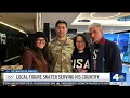 Local figure skater prepares for Olympic debut after joining the army