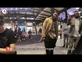 Can FOUR PEOPLE Play Rush E on One Public PIANO | Cole Lam