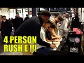 Can FOUR PEOPLE Play Rush E on One Public PIANO Cole Lam