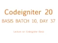 Codeigniter Bangla tutorial Part 20