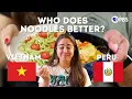 VIETNAMESE Vs PERUVIAN Noodle Dishes Pan Pals