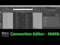 Connection Editor Connecting Nodes Maya Basics tutorial in Rigging for beginners