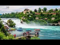 Download Lagu most beautiful waterfall in the world😍rheinfall switzerland-Summer 2025 Swiss View-extreme water🌊
