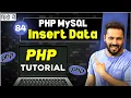 Php Tutorial in Hindi Insert data in MySQL table with php PDO