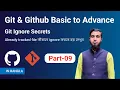 Git Ignore in Bangla gitignore File Ignore Tracked Files Part-9