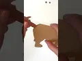Simple Sweet Dachshund - Paper Dogs for Kids