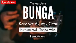 Download Bunga - Thomas Arya (Karaoke Akustik) Meisita Lomania Karaoke Version MP3