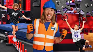 🥷Can Handyman Hal take on a Ninja Obstacle Course? | Beast Ninja Adventure