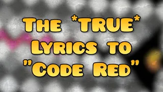 THE TRUE TO Dr Phonics Code Red JOKE