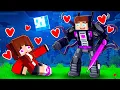 Download Lagu JJ`s Girl and Dark JJ TRANSFORMER - Love Story - Maizen Minecraft Animation
