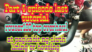 Download Part 4 episode last tutorial rouser180 top overhaul at pagkabit ng clutch lining or housing MP3