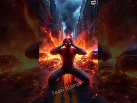 Seher me aya sunami, Spiderman Deadpool ye kya kiya #spiderman #shorts
