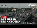 WATCH LIVE Upper deck of I-35 SB closed due to police activity