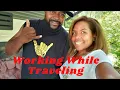 How we Work Camp and Travel Trip South we Visit Pine Ridge Campground and Camp Lake Jasper
