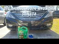 Hyundai Sonata 2014 limited Oil Change 2 4 OIL CHANGE